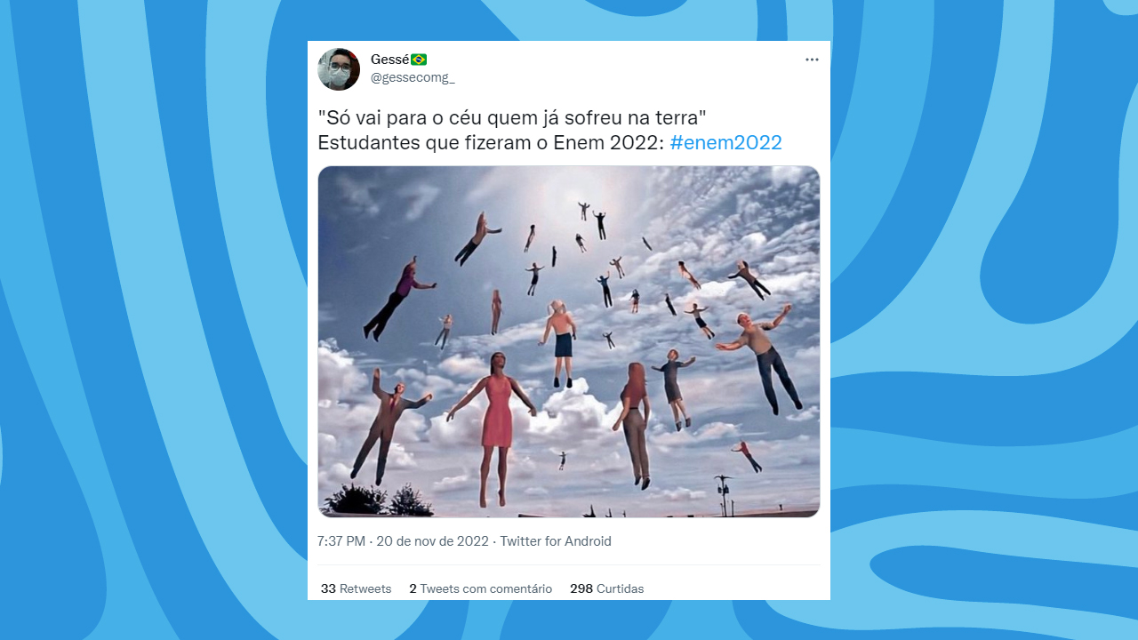 AprendiNoEnem veja os melhores memes do 2º dia do Enem 2022