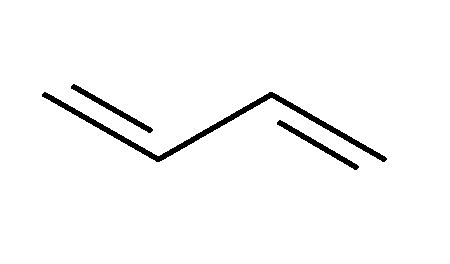 polímeros, fórmula estrutural do eritreno