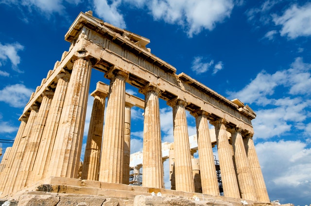 Deuses gregos EV - Parthenon