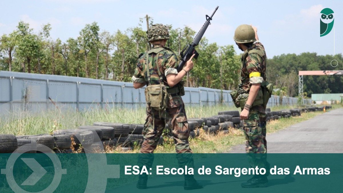 ESA, a Escola de Sargento das Armas:  como entrar, concurso e mais!