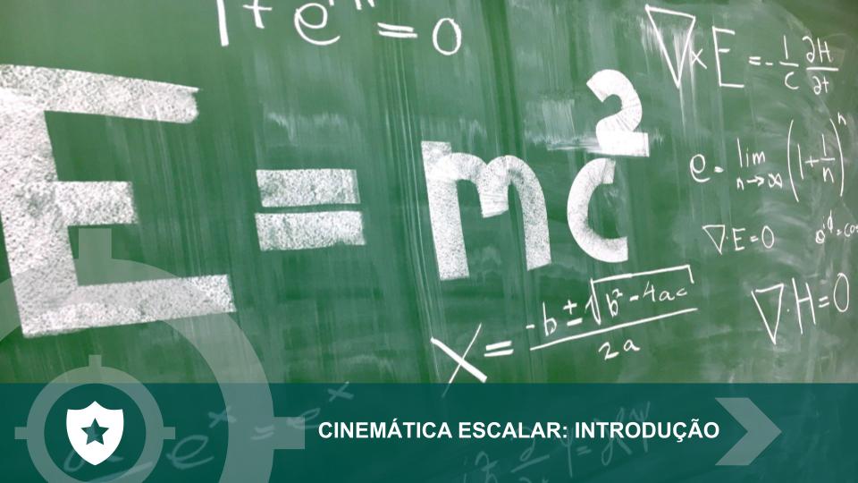 Cinemática Escalar: introdução, movimento, repouso e mais!