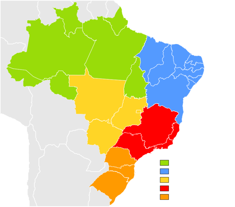 IBGE E A Divisão Regional Do Brasil: Saiba Mais Sobre A Regionalização ...