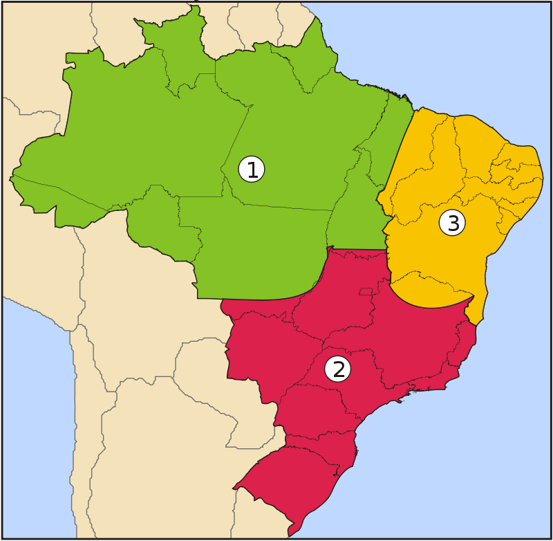 Divisão regional do Brasil