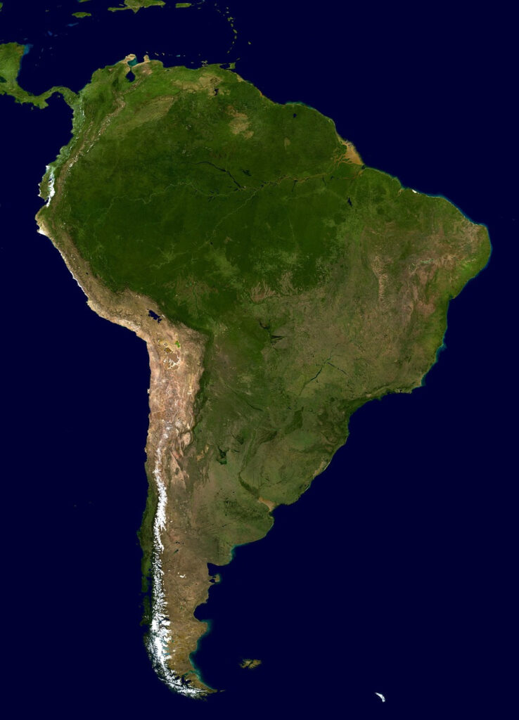 Mapa-mundi Brasil
